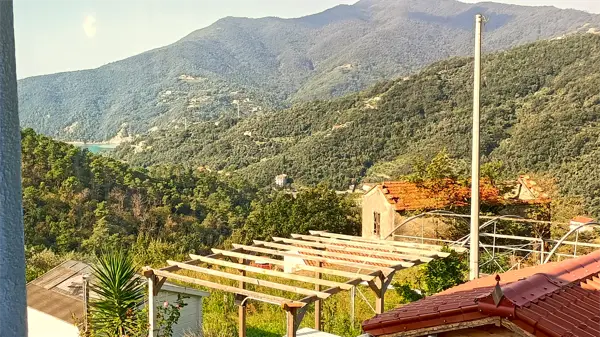 Vista panoramica dalla finestra