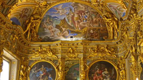 La magnifica Sala Dorata