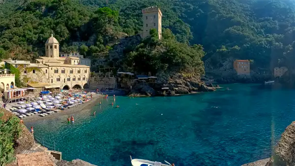 Sbarco a San Fruttuoso